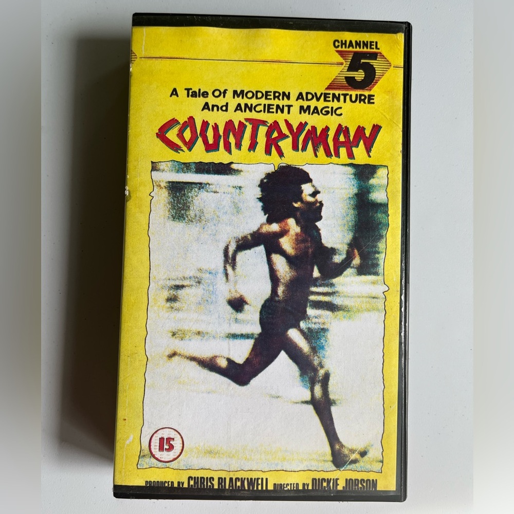 RARE Jamaican Movie COUNTRYMAN VHS - Unique NYC 718 Area Code Indie Distribution